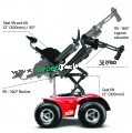 Mobility Extreme X8 4×4 Electric Wheelchair